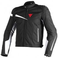Куртка DAINESE Veloster Tex 64 blk/blk/wh 1735177-948-64