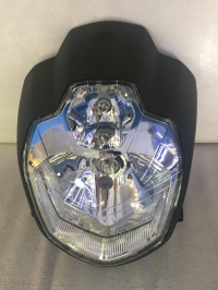 Фара  headlight URBAN, black, 12V, E-marked 223-110