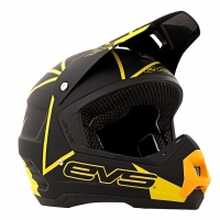 Шлем кросс EVS NEON BLOCKS BLACK/YELLOW XL