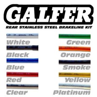 Армированные шланги GALFER (чёрный) 600-03BK