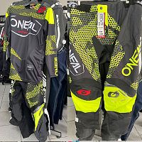 Мотобрюки+джерси ONEAL blk/yellow XL 29746 XL фото оригинальные | Moto-Bazar