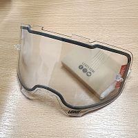 Линза для очков LEATT Velocity Clear 83% 8019100090 фото сбоку | Moto-Bazar