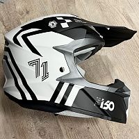 Шлем HJC i50 HEX MC10SF S 27832 фото вид спереди | Moto-Bazar