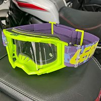 Очки кроссовые LEATT Vizion 3.5 Argon Clear 90 VLT 8025250200 фото сбоку | Moto-Bazar