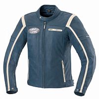 Куртка кожа IXS SHAWN 60 blue/wh X73714-048-60 60 фото | Moto-Bazar