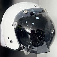 Шлем SIMPSON Chopper white L 29880 L фото вид спереди | Moto-Bazar