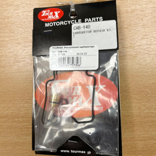 Рем.комплект карбюратора TourMax CAB-Y40 Yamaha 1100 XVS Drag Star 99-06 - фото в магазине moto-bazar61.ru Рем.комплект карбюратора TourMax CAB-Y40 Yamaha 1100 XVS Drag Star 99-06 - купить в Ростове-на-Дону
