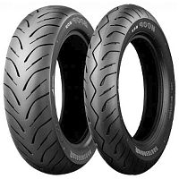 Шина 120/80-14 BRIDGESTONE B03 58S 21977 для мотоцикла - фото