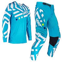 Майка кроссовая+брюки LEATT Moto 3.5 2XL Cyan 5024080605 2XL фотоотчет | Moto-Bazar