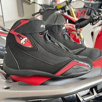 Мотоботы FORMA GENESIS black/red 47 FORU210 47 фото | Moto-Bazar