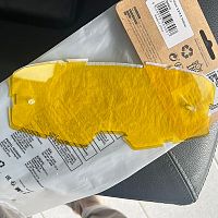 Линза для очков LEATT 2.5-3.5 Yellow 75 VLT 8025250830 фото сбоку | Moto-Bazar