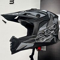 Шлем IXS 363 2.0 Motocross blk/matt/grey XL X12045-M39 XL фото вид спереди | Moto-Bazar