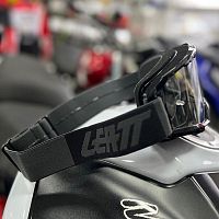 Очки кроссовые LEATT Vizion 2.5 Stealth Clear 90 VLT 8025250460 фото сбоку | Moto-Bazar