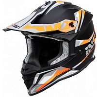 Шлем IXS 362 2.0 Motocross blk/matt/orange L X12041-M36 L фото вид спереди | Moto-Bazar