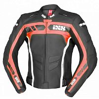 Куртка кожа IXS Sports LD RS-600 1.0 50 blk/red X73003-321-50 50 фото | Moto-Bazar