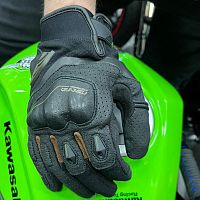 Перчатки FIVE RS2.21 black/braun 13/3XL 28297 3XL фото сбоку | Moto-Bazar