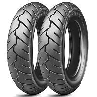 Шина 100/90-10 MICHELIN S1 20103 для мотоцикла - фото
