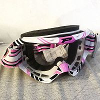 Очки кроссовые PROGRIP 3450 pink фото сбоку | Moto-Bazar