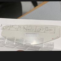 Пинлок прозрачный HJC DKS238 HJ-31 фото сбоку | Moto-Bazar