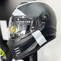 Шлем Scorpion Covert-FX Gallus blk.matt/wh M 186-420-227-04 M фото вид спереди | Moto-Bazar