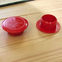 Заглушка слайдера CRAZY IRON Yamaha red 5240 - купить в Ростове-на-Дону