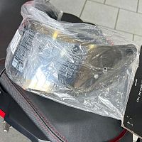 Зеркальный золотой визор AGV Iridium Gold для K1 K3 K5 размеров ML L XL