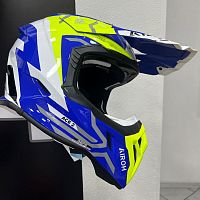 Шлем AIROH Aviator ACE 2 ground yellow XL AV22G31XL XL фото вид спереди | Moto-Bazar