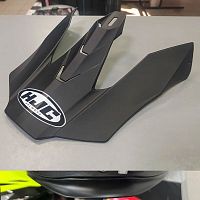 Козырек на шлем HJC i50 SF black HMP39J2001300 фото вид спереди | Moto-Bazar